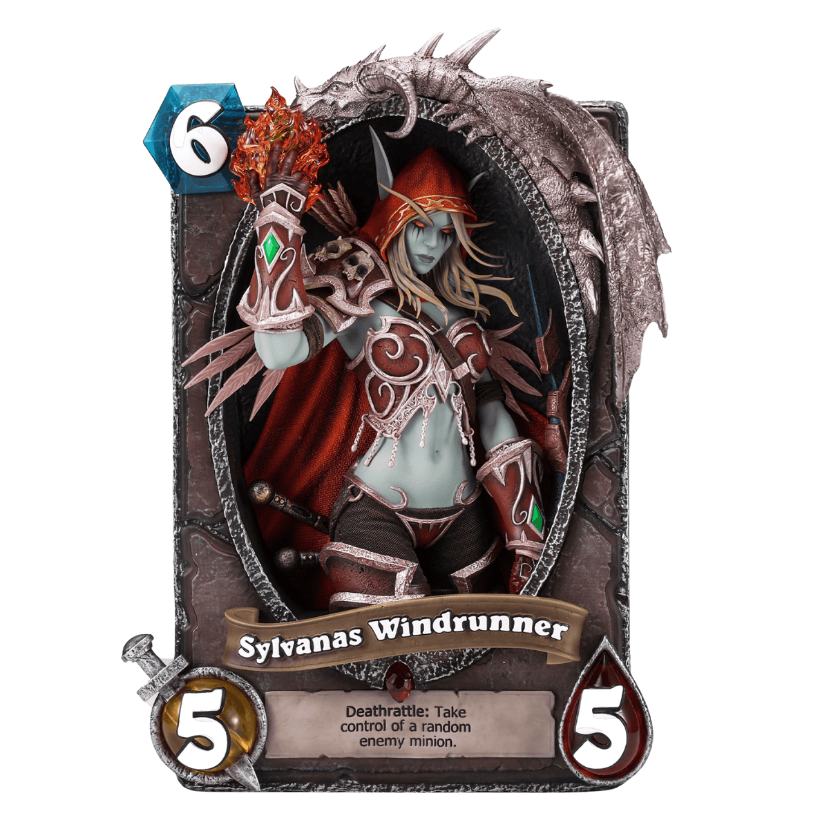 Hearthstone  Sylvanas Card Display Frame, image 1 of 5
