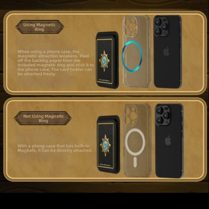 Hearthstone Magnetic Wallet Doubles as Phone Stand - thumbnail 8