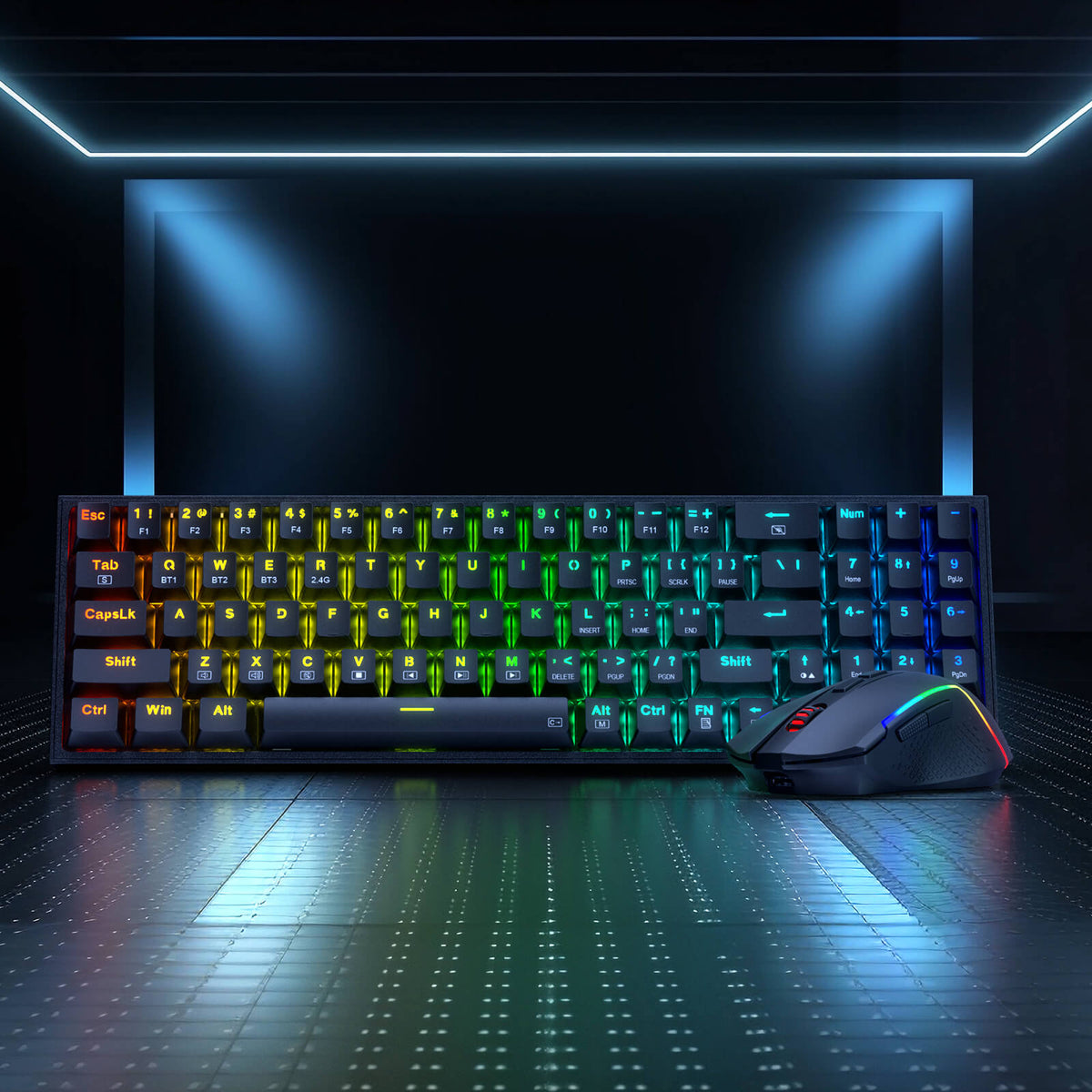 (Open-box) K628 75% Mechanical Gaming Keyboard M693 Gamin..., image 7 of 15 - enlarged view
