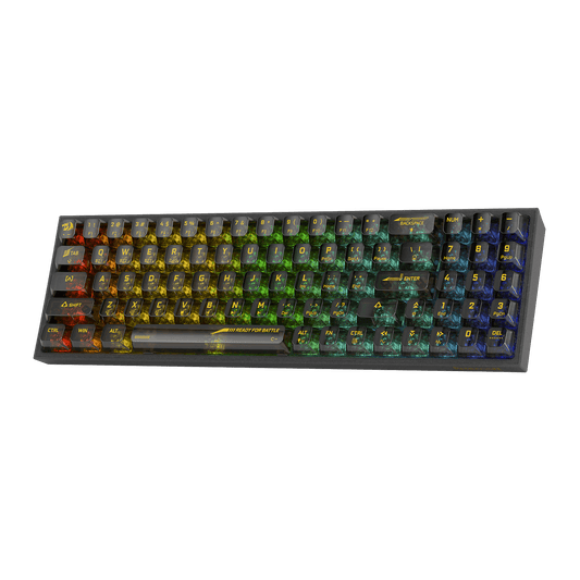 POLLUX K628 PRO SE 75% Full-Transparent Keyboard