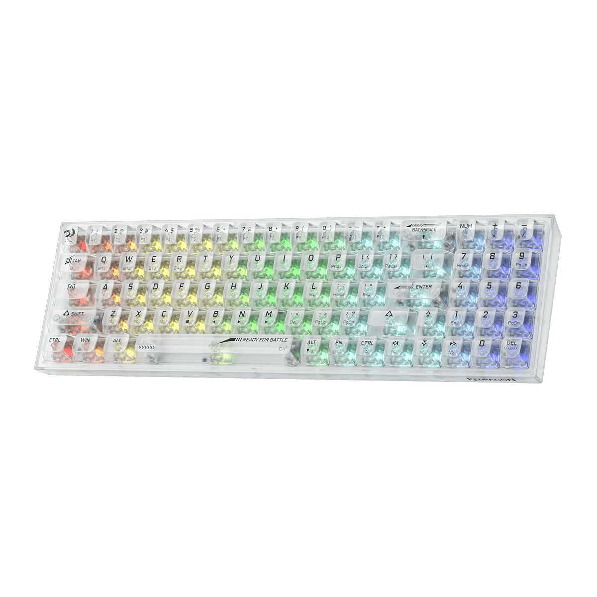 POLLUX K628 PRO SE 75% Full-Transparent Keyboard, image 2 of 11 - enlarged view