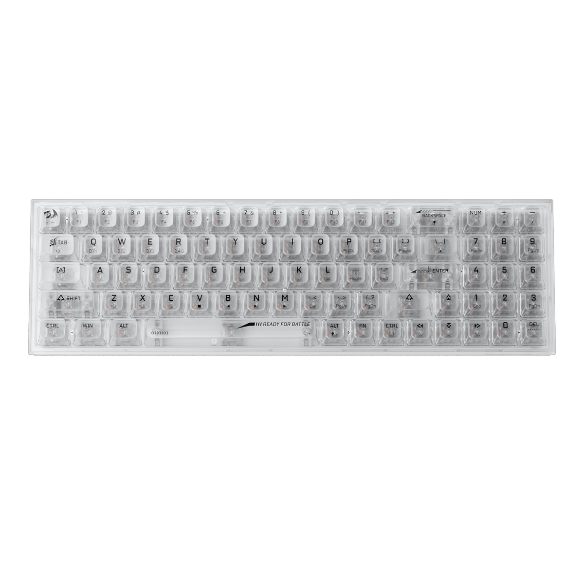 POLLUX K628 PRO SE 75% Full-Transparent Keyboard, image 3 of 10