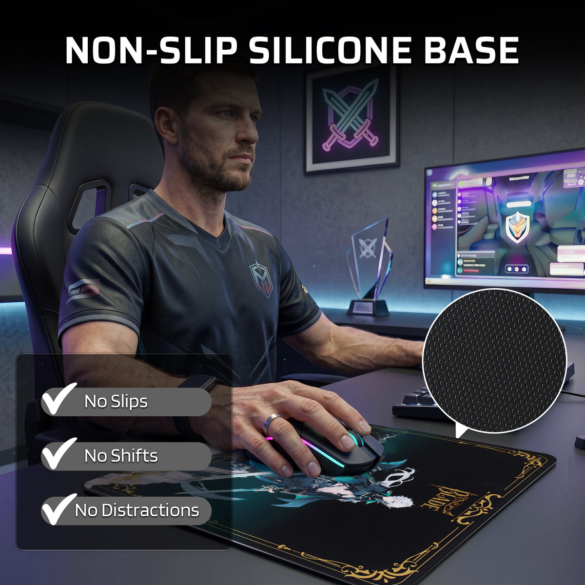 Drake Oath Glass Mouse Pad, image 15 of 35 - enlarged view