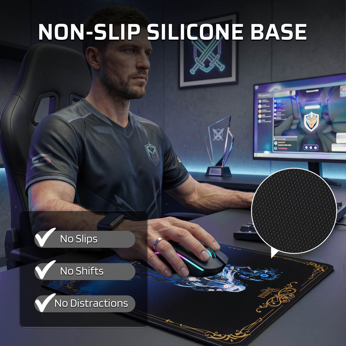 Drake Oath Glass Mouse Pad, image 18 of 35 - enlarged view