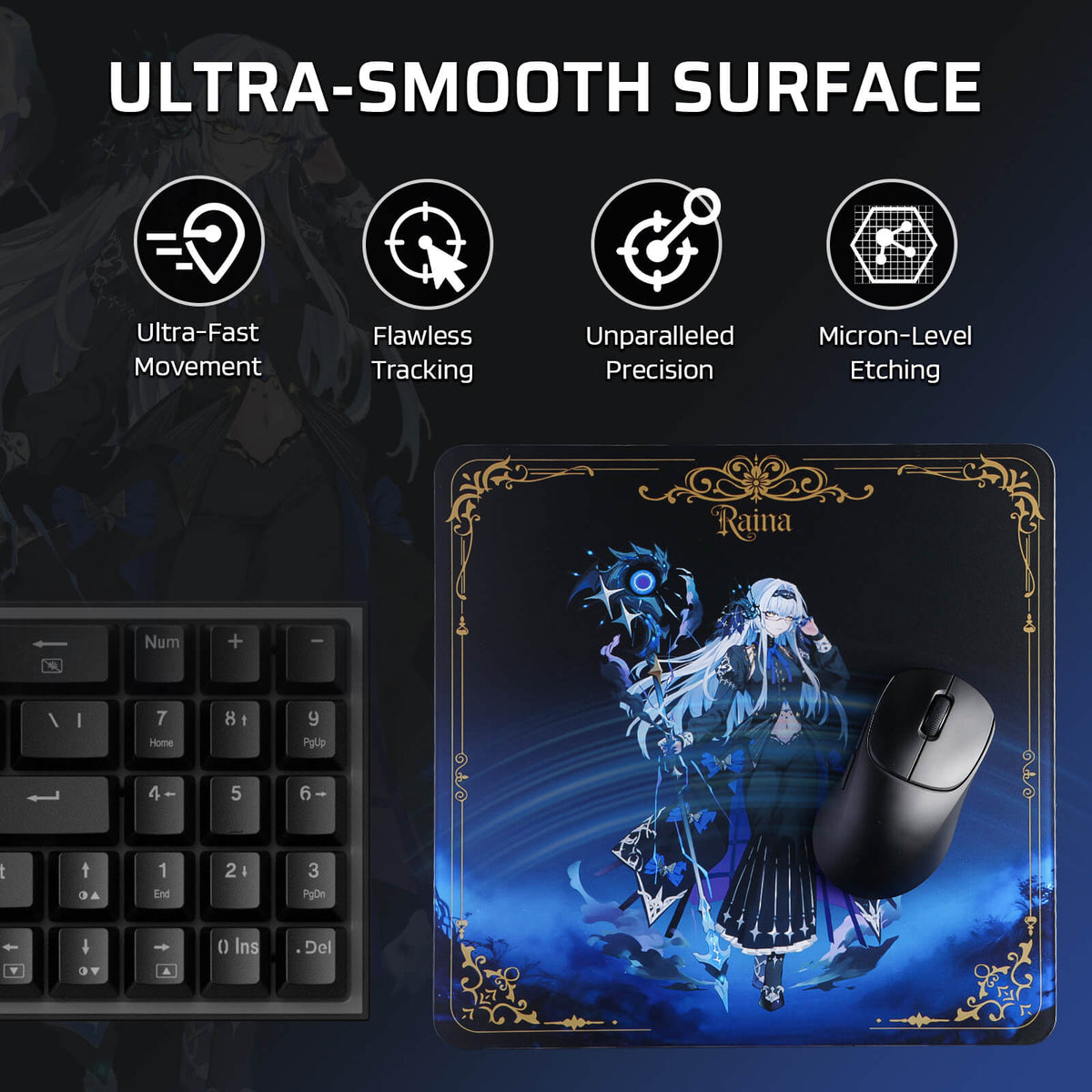 Drake Oath Glass Mouse Pad, image 16 of 31