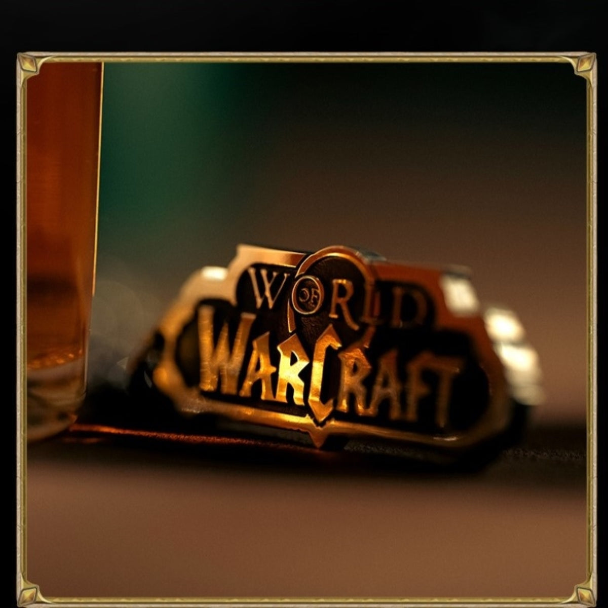 World of Warcraft Themed Logo Sterling Silver Pendant, image 7 of 11 - enlarged view