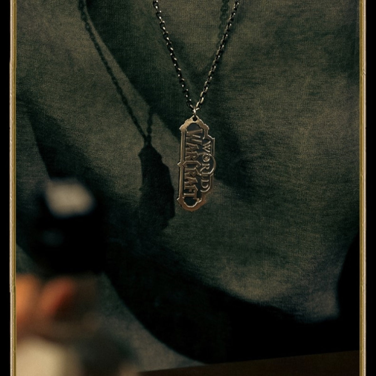 World of Warcraft Themed Logo Sterling Silver Pendant, image 3 of 11