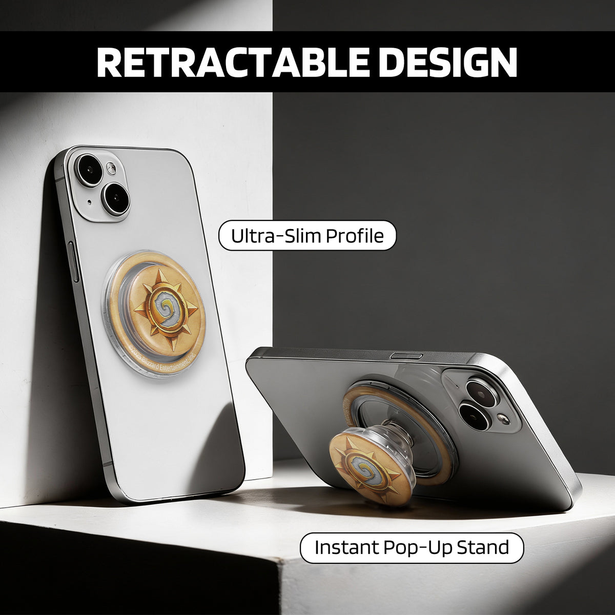 Hearthstone Magnetic Airbag Phone Grip, image 3 of 6 - enlarged view