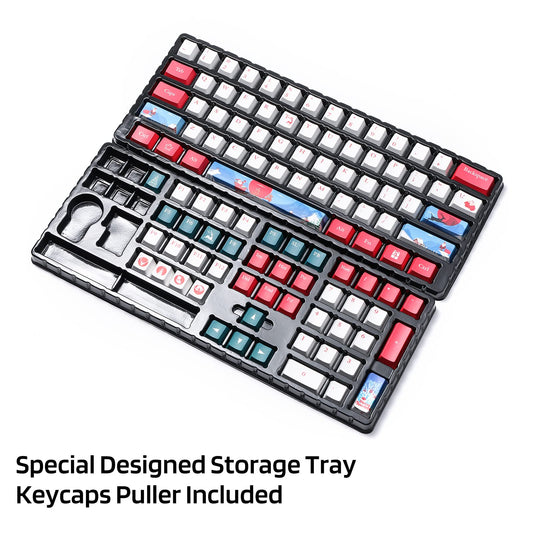 (Touches uniquement) Ensemble de 108 touches Redragon X LTC PBT, touches épai... - alternate view