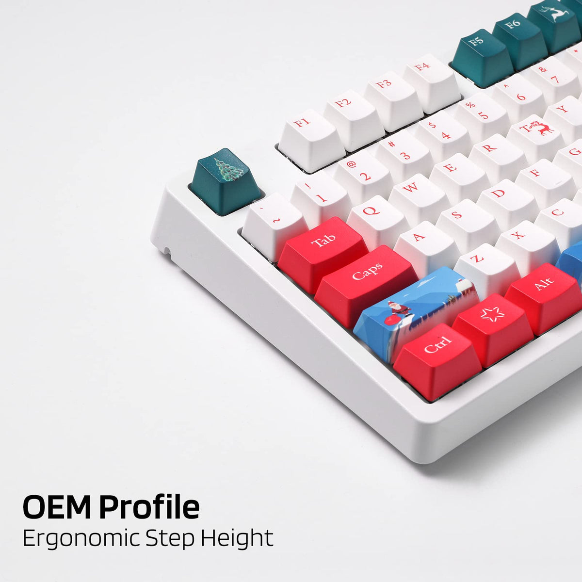 (Only Keycaps) Redragon X LTC  PBT 108 Keycaps Set, Thick..., image 4 of 9 - enlarged view