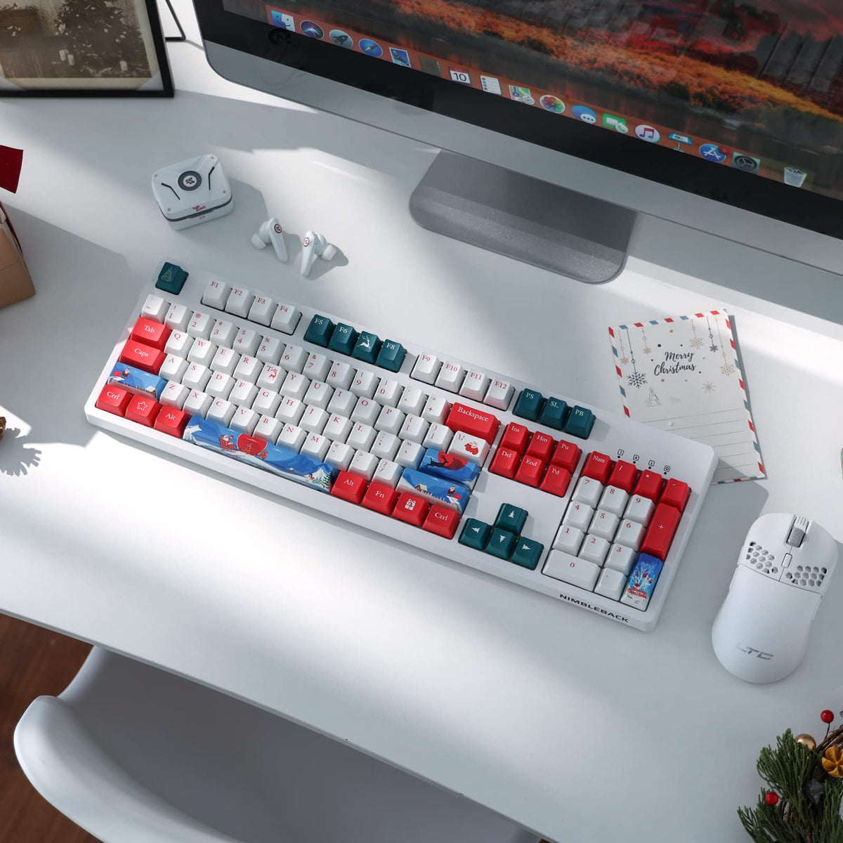 (Only Keycaps) Redragon X LTC  PBT 108 Keycaps Set, Thick..., image 7 of 9