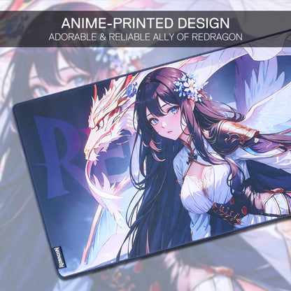 P046 Anime Blue Gaming Mouse Pad/Desk Mat - thumbnail 7