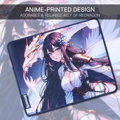 P046 Anime Blue Gaming Mouse Pad/Desk Mat - thumbnail 8