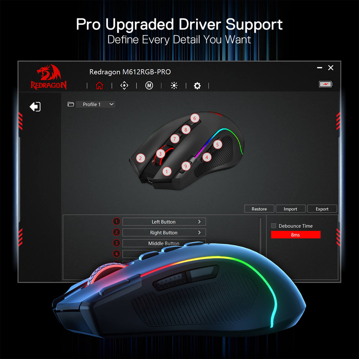 (Open-box) PREDATOR M612 PRO, image 16 of 38 - enlarged view