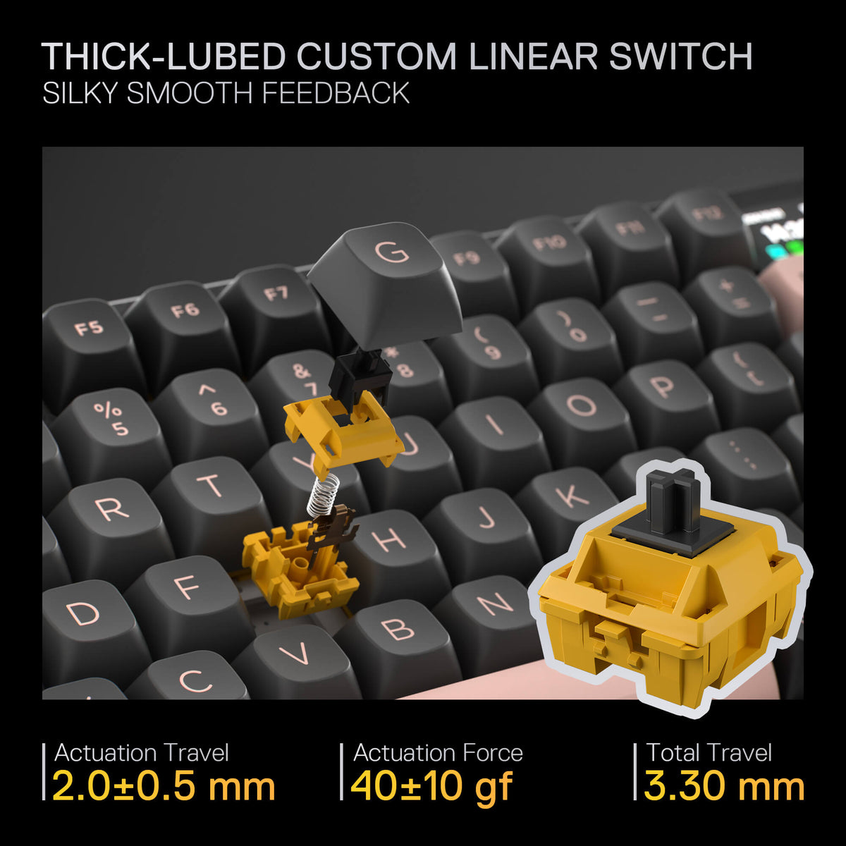 ECLIPSE K720 PRO (CNC Aluminum Gaming Keyboard), image 8 of 16 - enlarged view