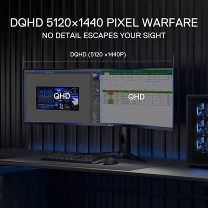 REDHORN GM49 49" 240Hz Curve Gaming Monitor - thumbnail 5