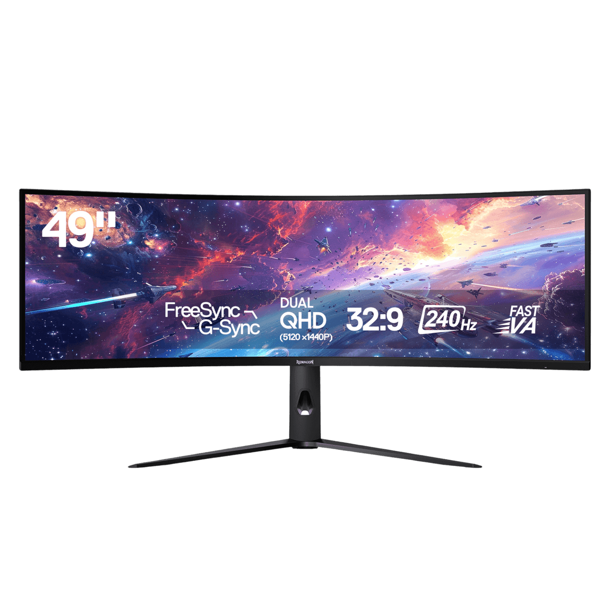 REDHORN GM49 49" 240Hz Curve Gaming Monitor, image 1 of 7