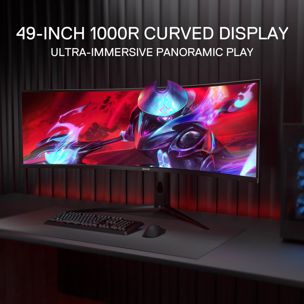 REDHORN GM49 49" 240Hz Curve Gaming Monitor, image 2 of 7