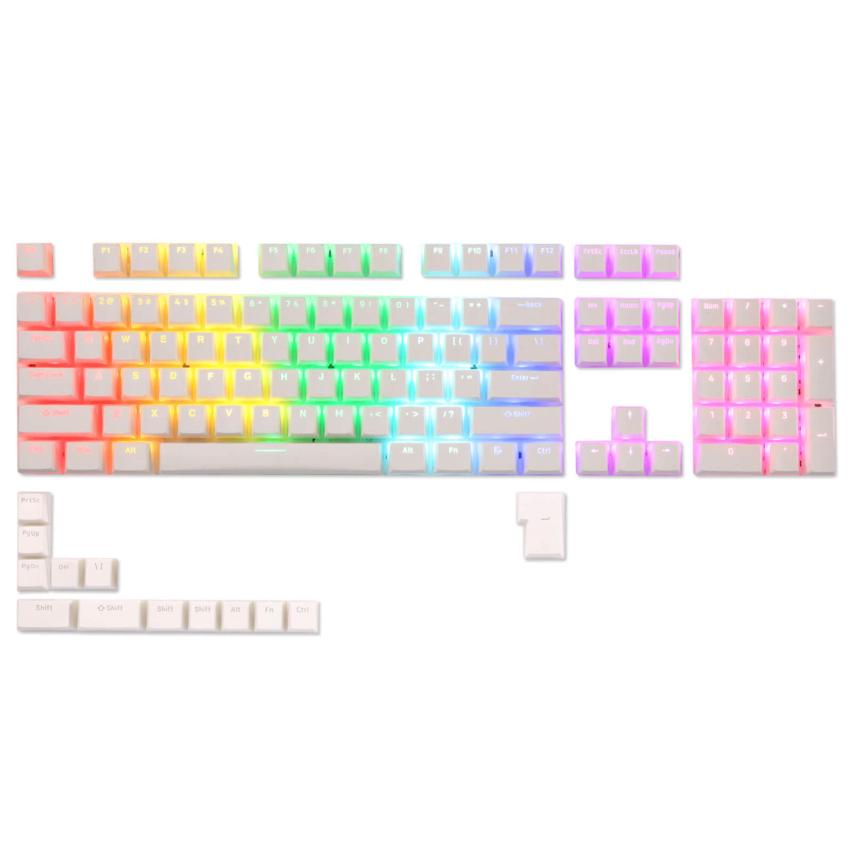 (Nur Tastenkappen) Redragon X LTC 117-Tasten OEM-Profil P..., image 2 of 12 - enlarged view