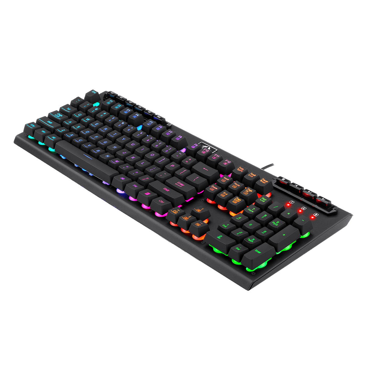 ADITYA K513 Wired Membrane Gaming Keyboard, image 12 of 18 - enlarged view