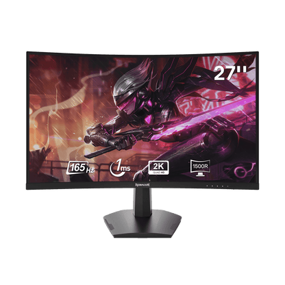 CORAL 27" 144hz/165HZ Curve Gaming Monitor - thumbnail 1