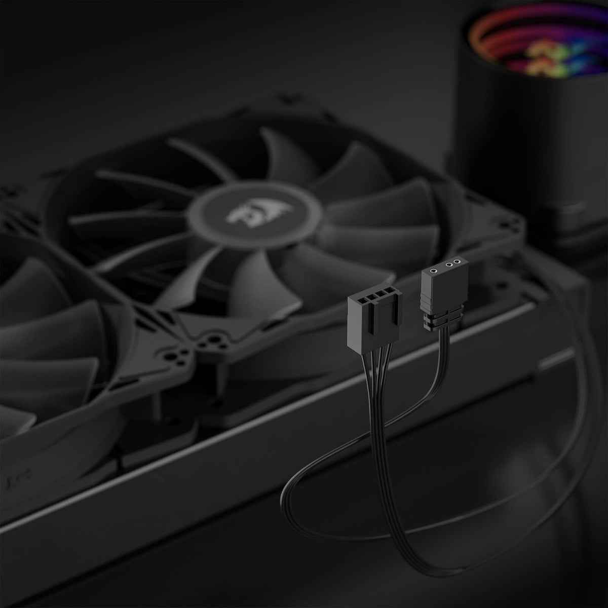 ARGB All-in-one AIO Liquid CPU Cooler, image 16 of 21 - enlarged view