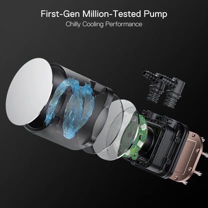 ARGB All-in-one AIO Liquid CPU Cooler - thumbnail 17