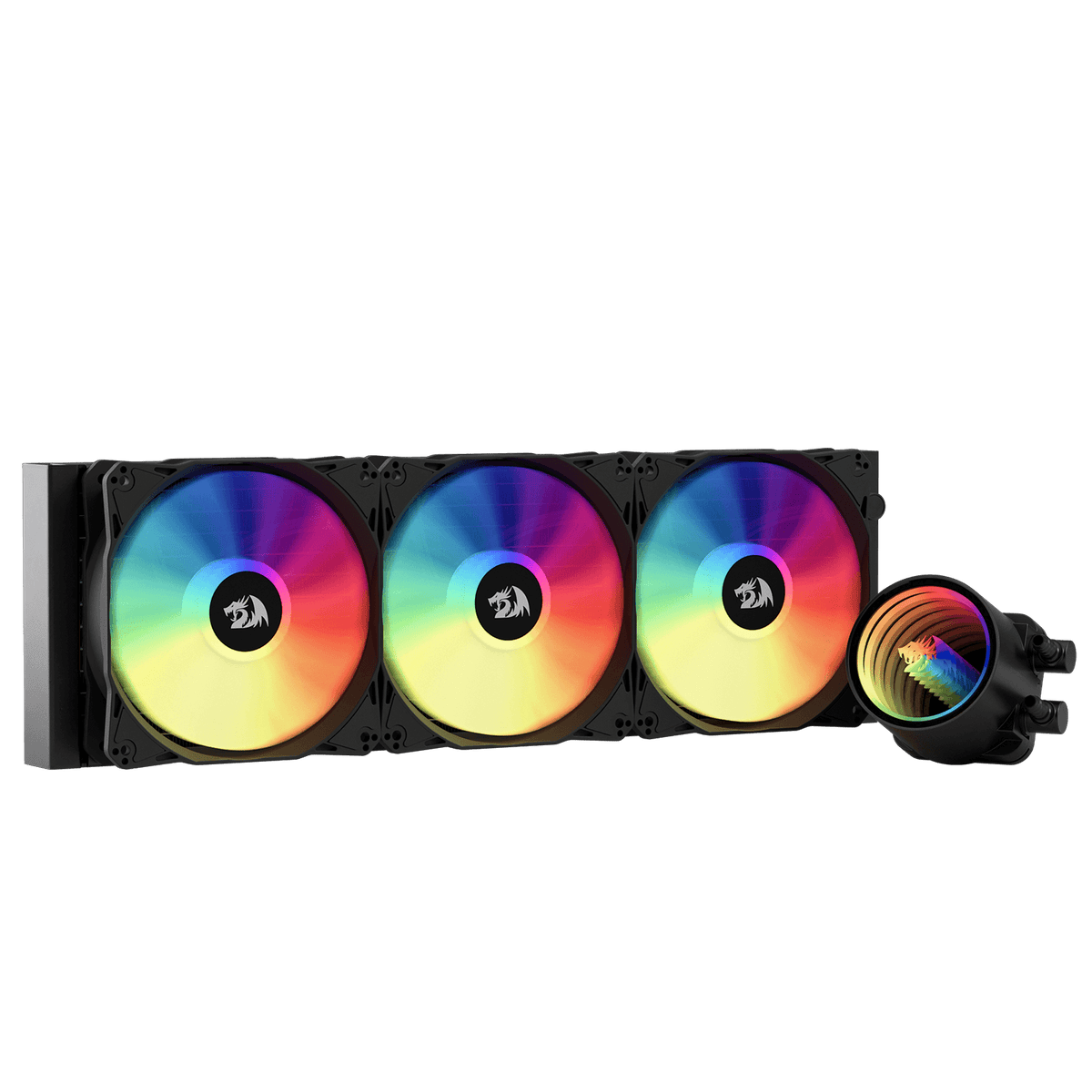 ARGB All-in-one AIO Liquid CPU Cooler, image 4 of 21 - enlarged view