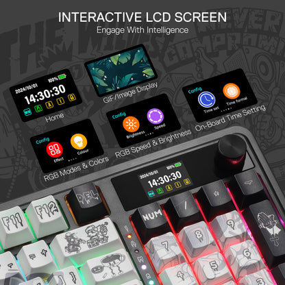 ARTEMIS K719 PRO Graffiti Keyboard - thumbnail 4
