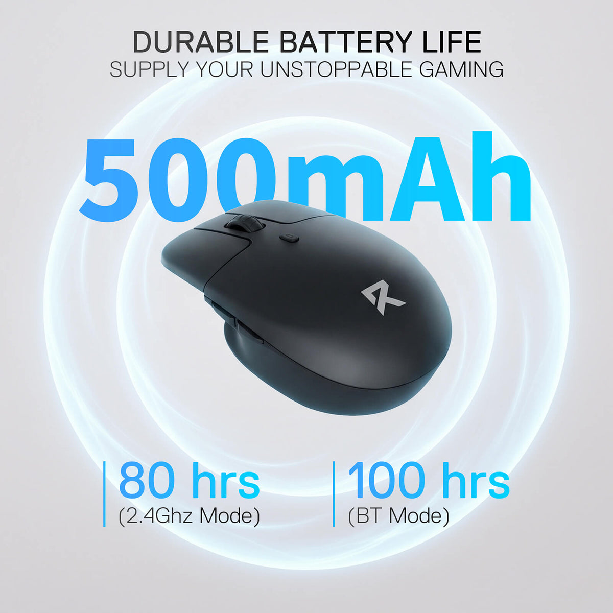 BM4162 Dual Mode Wireless Mouse, image 7 of 8