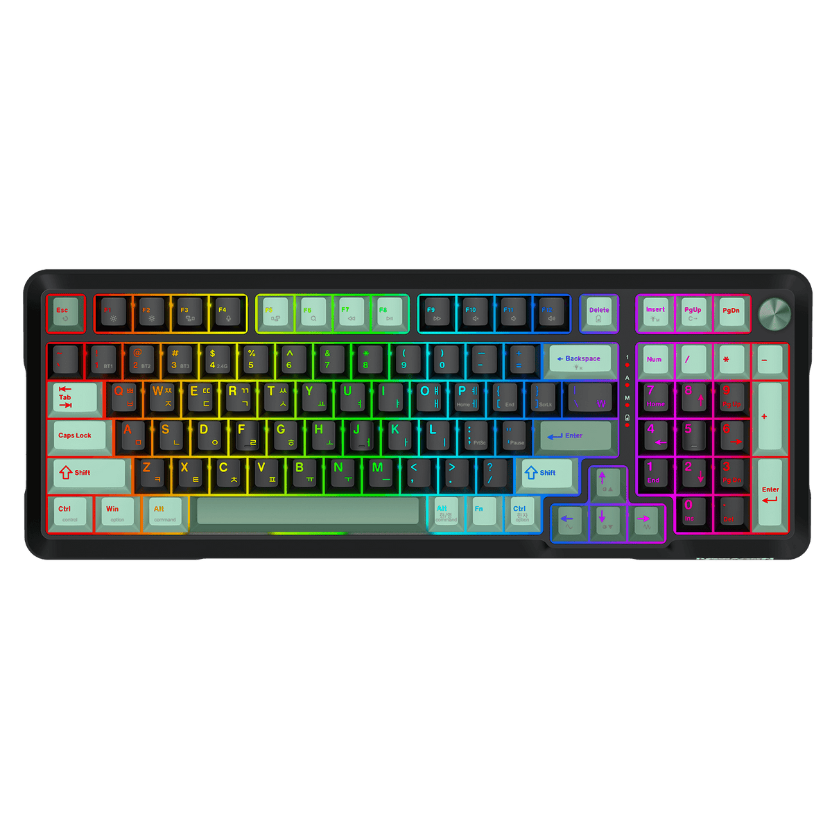 BRAGI K688 PRO QWERTY Korean Layout Keyboard, image 1 of 9 - enlarged view