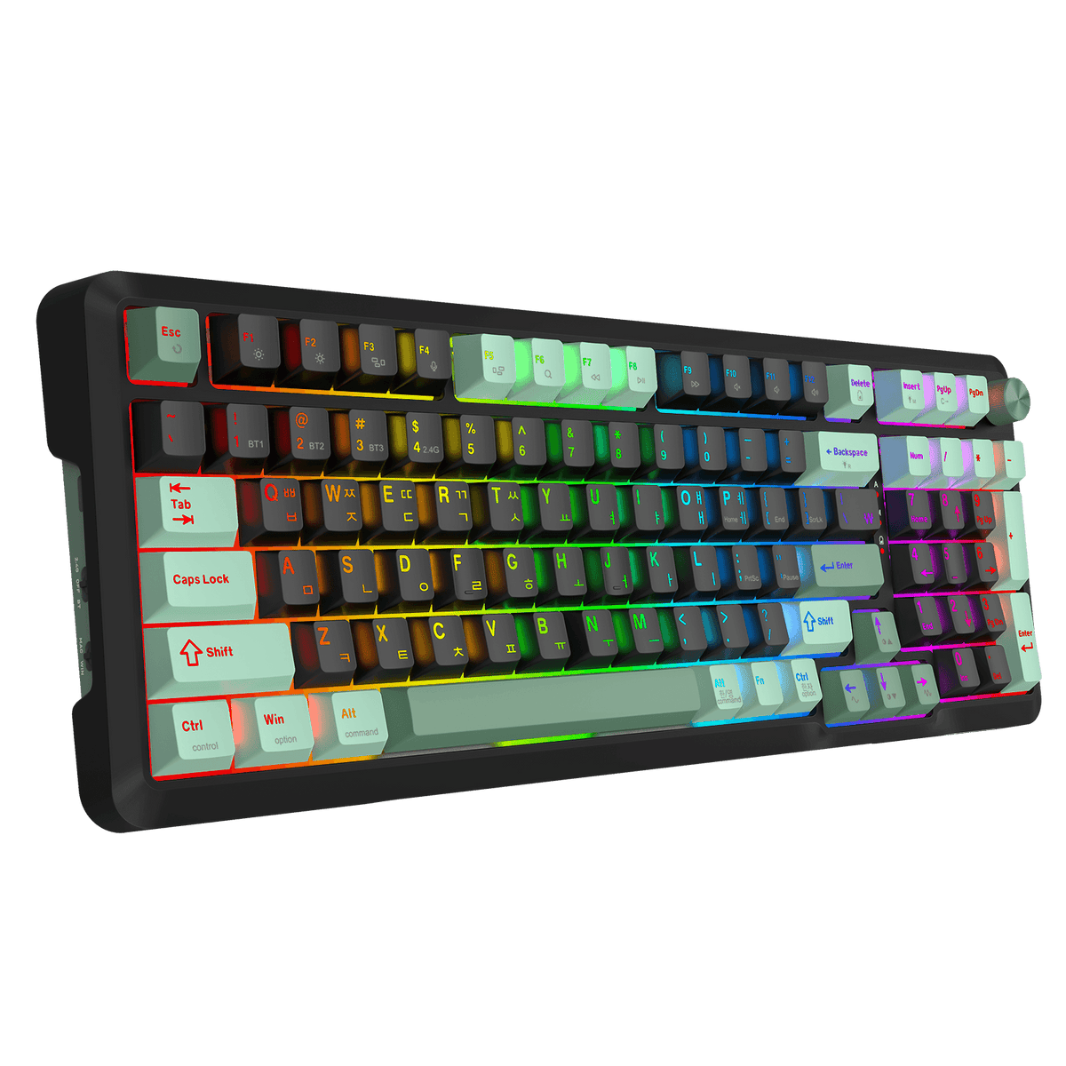 BRAGI K688 PRO QWERTY Korean Layout Keyboard, image 8 of 9 - enlarged view