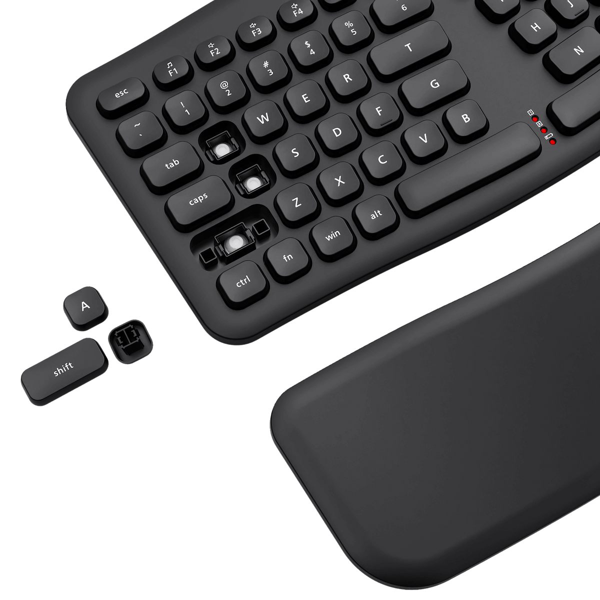 BS7162 2.4Ghz Wireless Keyboard and Mouse Combo, image 8 of 8 - enlarged view