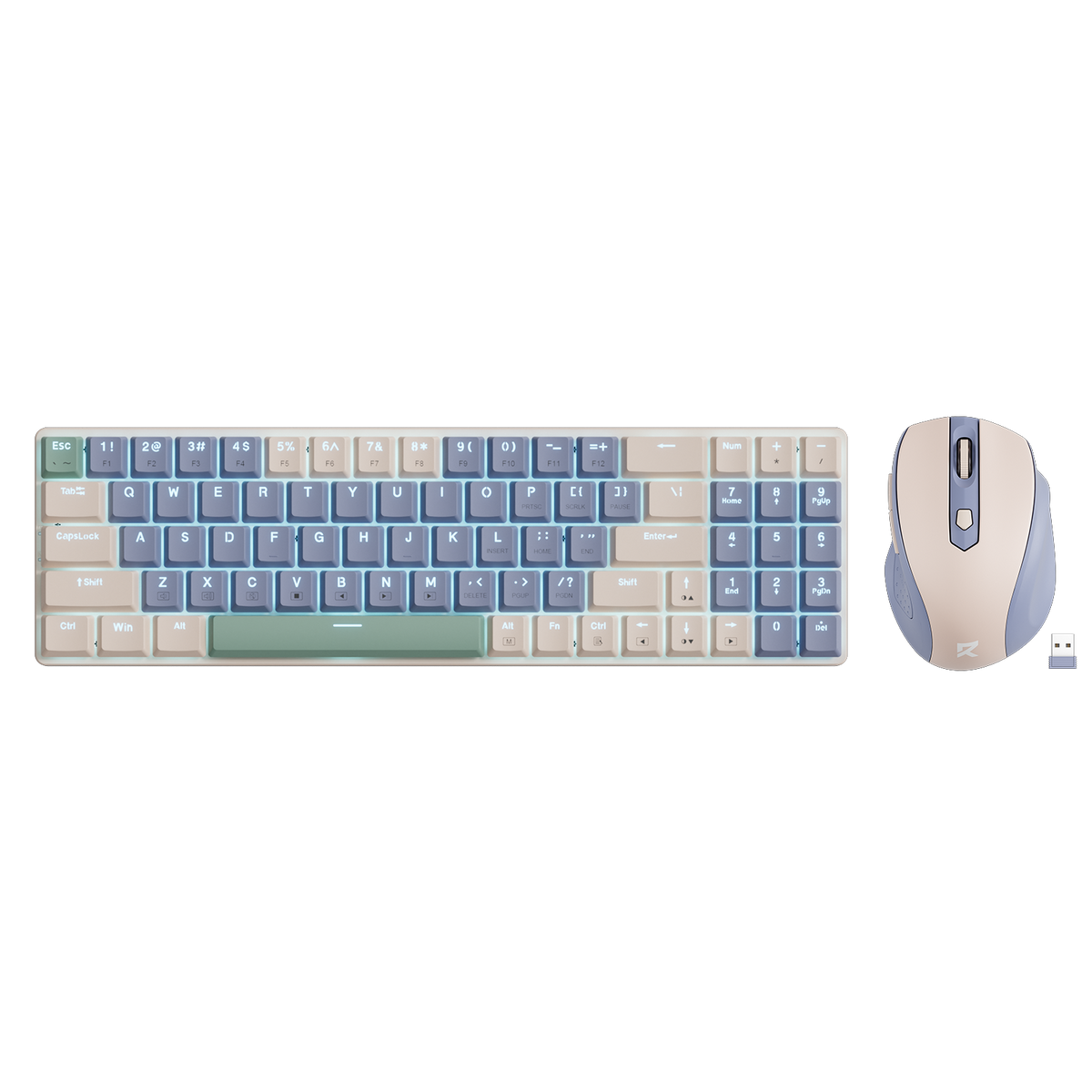 BS8772 Wireless Keyboard and Mouse Combo, image 35 of 36 - enlarged view