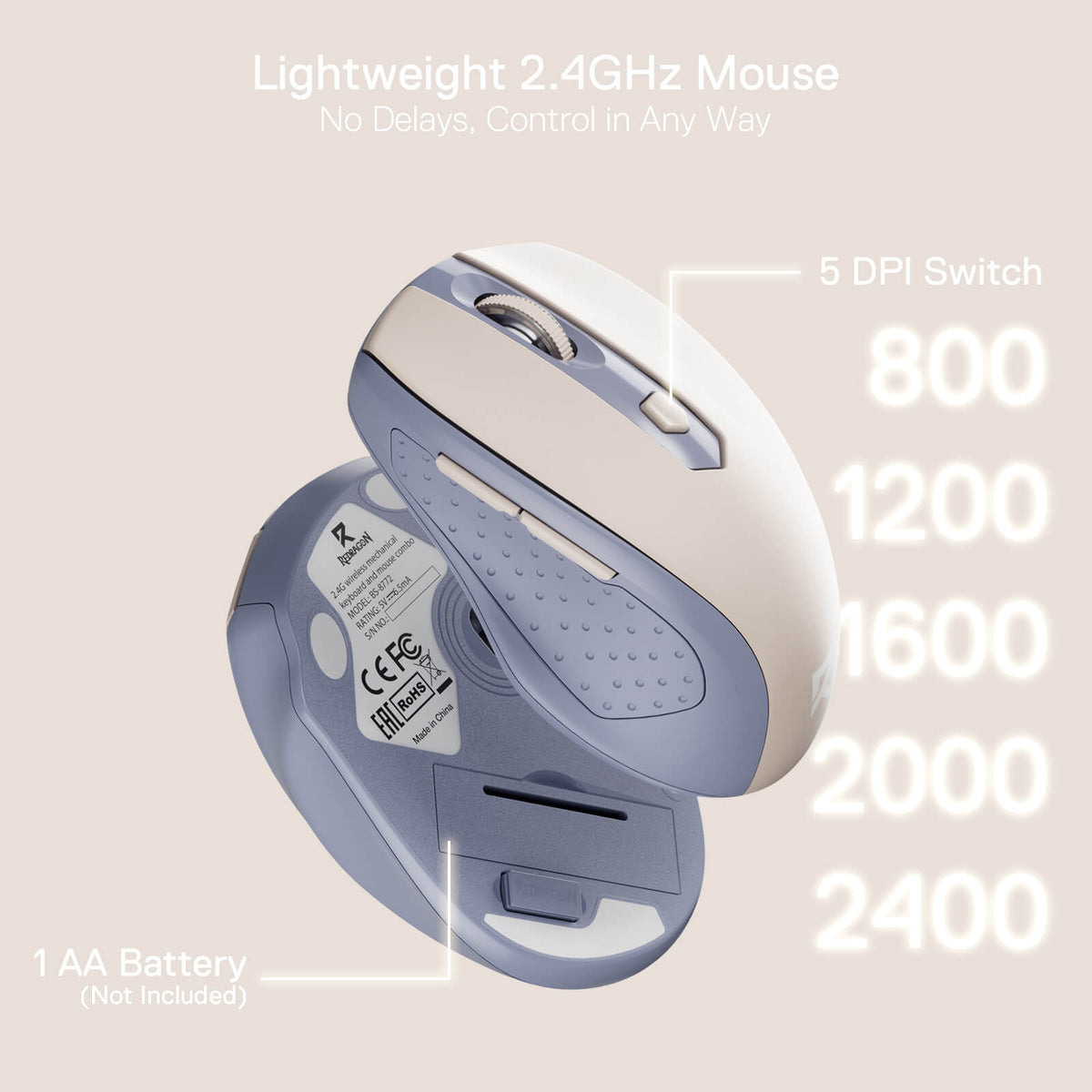 BS8772 Wireless Keyboard and Mouse Combo, image 9 of 36 - enlarged view