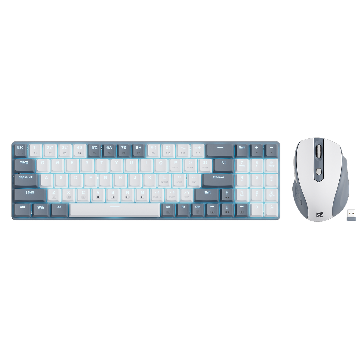BS8772 Wireless Keyboard and Mouse Combo, image 33 of 36 - enlarged view