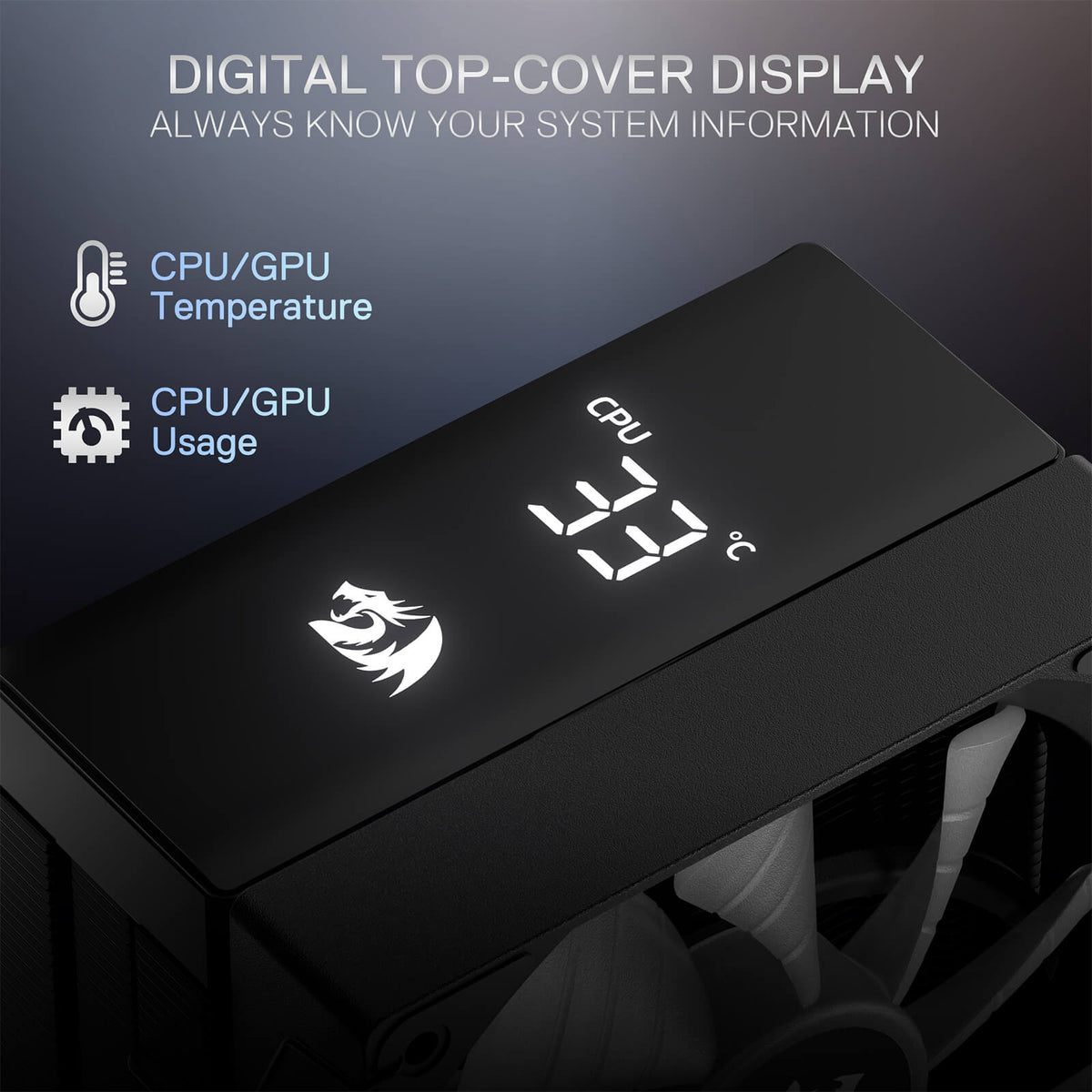 CC2312 ARGB Single Tower CPU Air Cooler, image 4 of 7