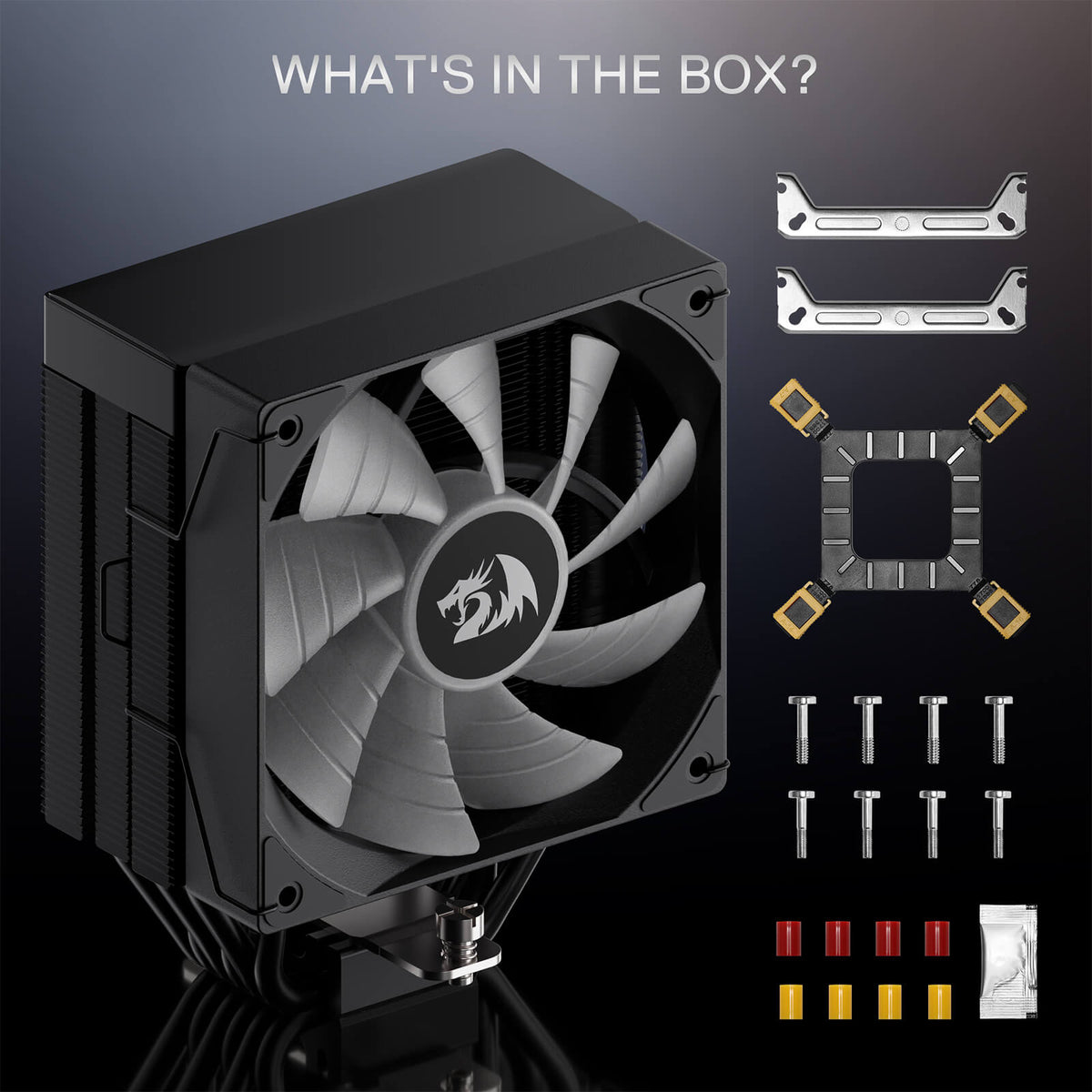 CC2312 ARGB Single Tower CPU Air Cooler, image 6 of 7