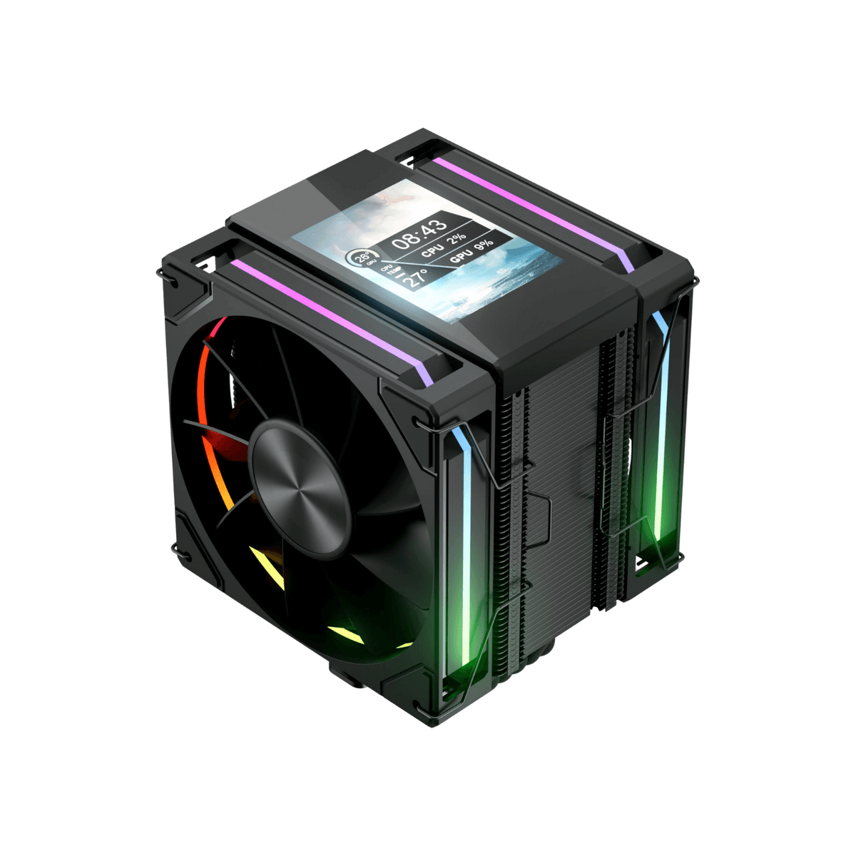 CC2313 Dual ARGB Single Tower CPU Cooler, image 4 of 7