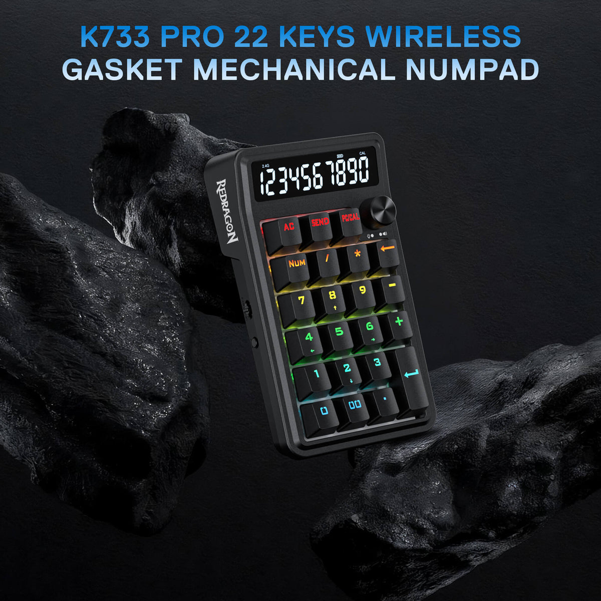 COVE K733 Mechanical Numpad Keyboard, image 5 of 15 - enlarged view