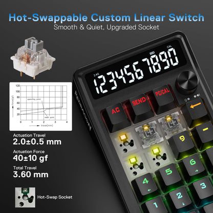 COVE K733 Mechanical Numpad Keyboard - thumbnail 8