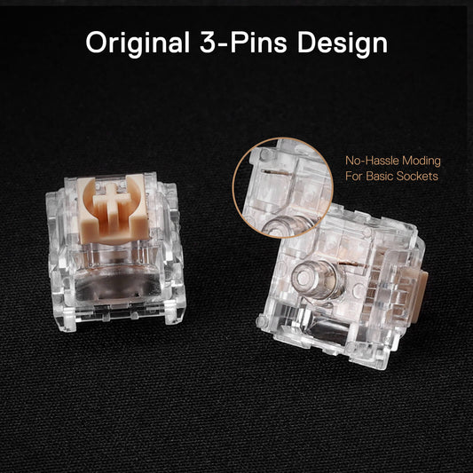 Carnation A120 Soft Tactile Mechanical Switch - alternate view