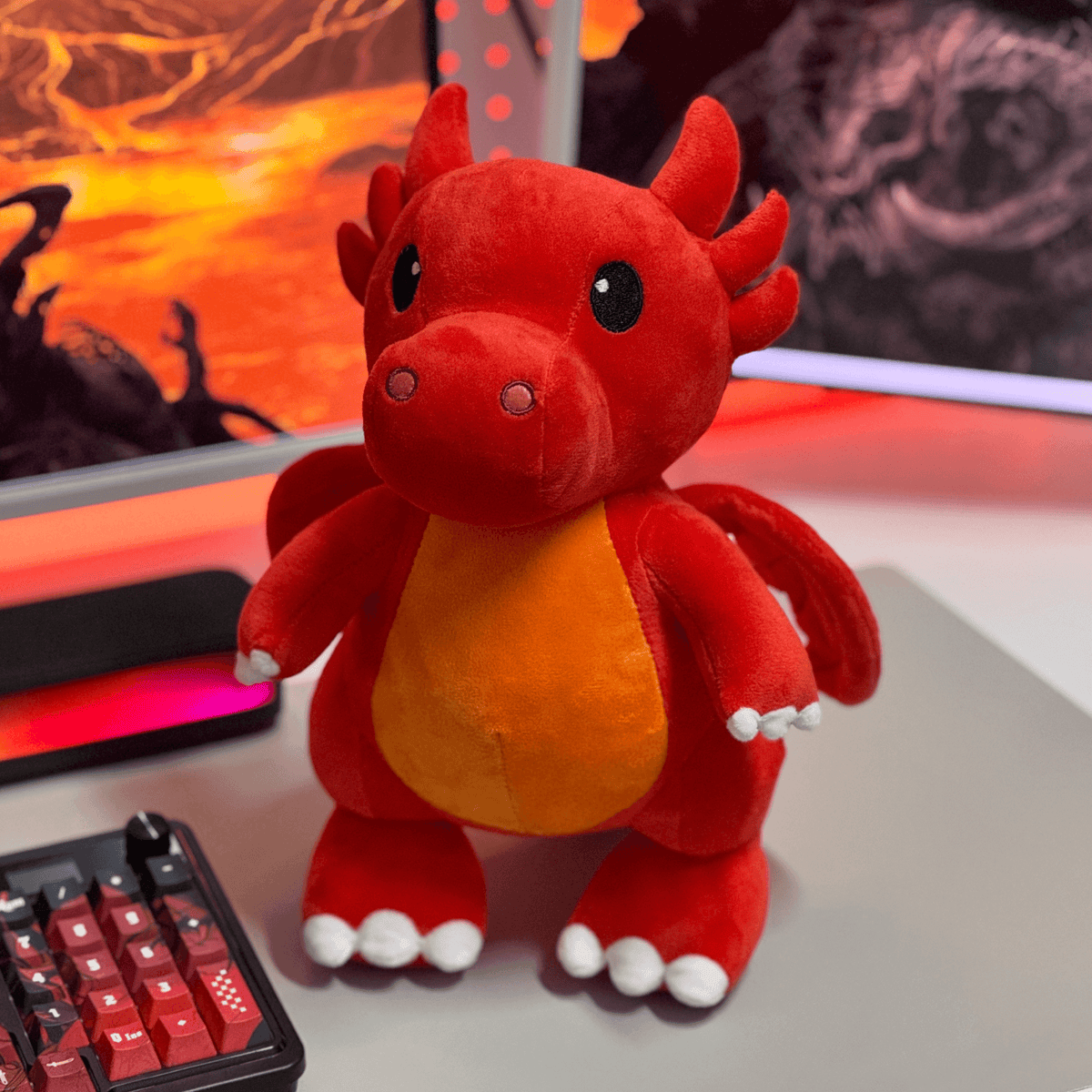 Dragon Plush Toy, image 1 of 10 - enlarged view