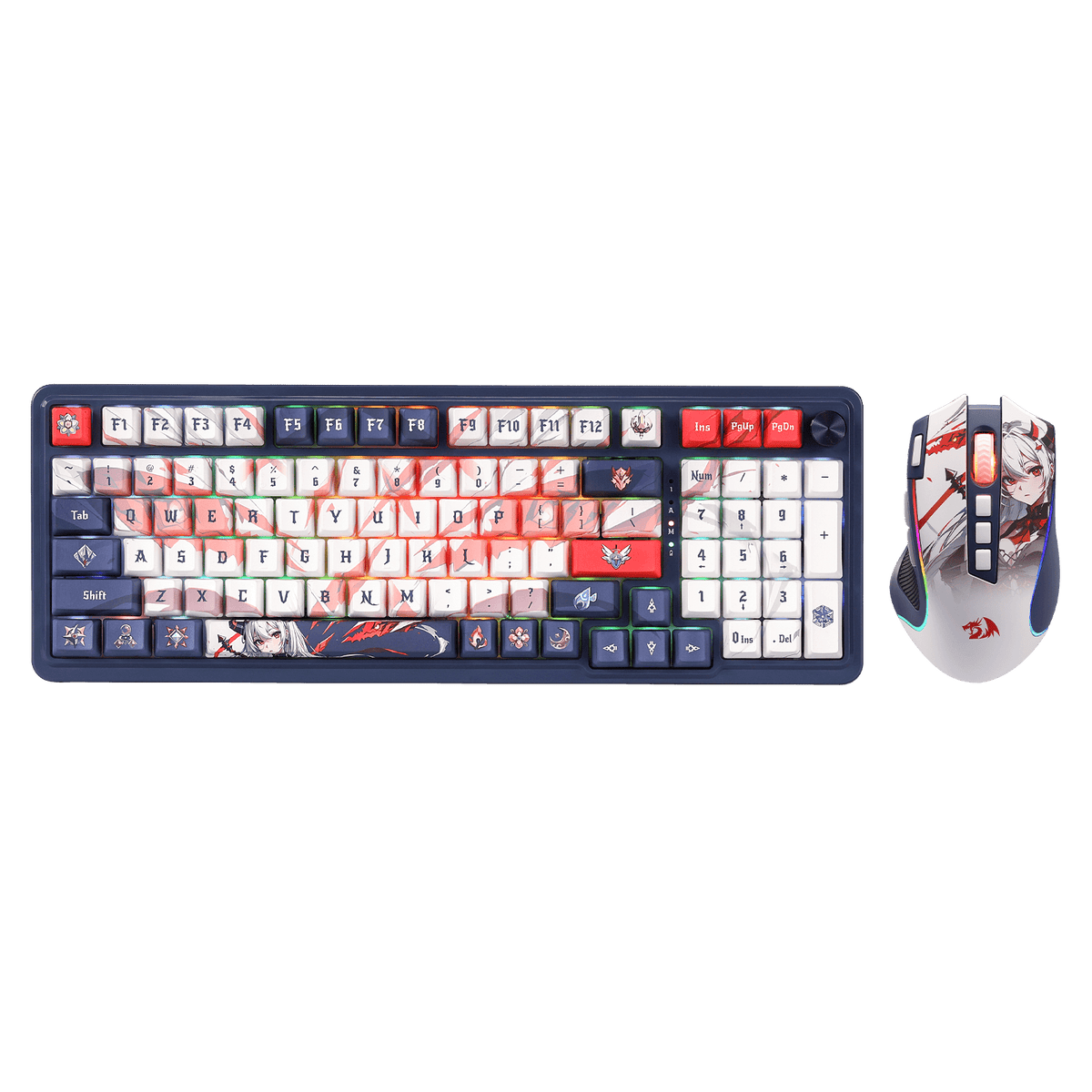EISA K686 PRO SE Keyboard & M612 PRO Gaming Mouse Anime C..., image 1 of 17 - enlarged view