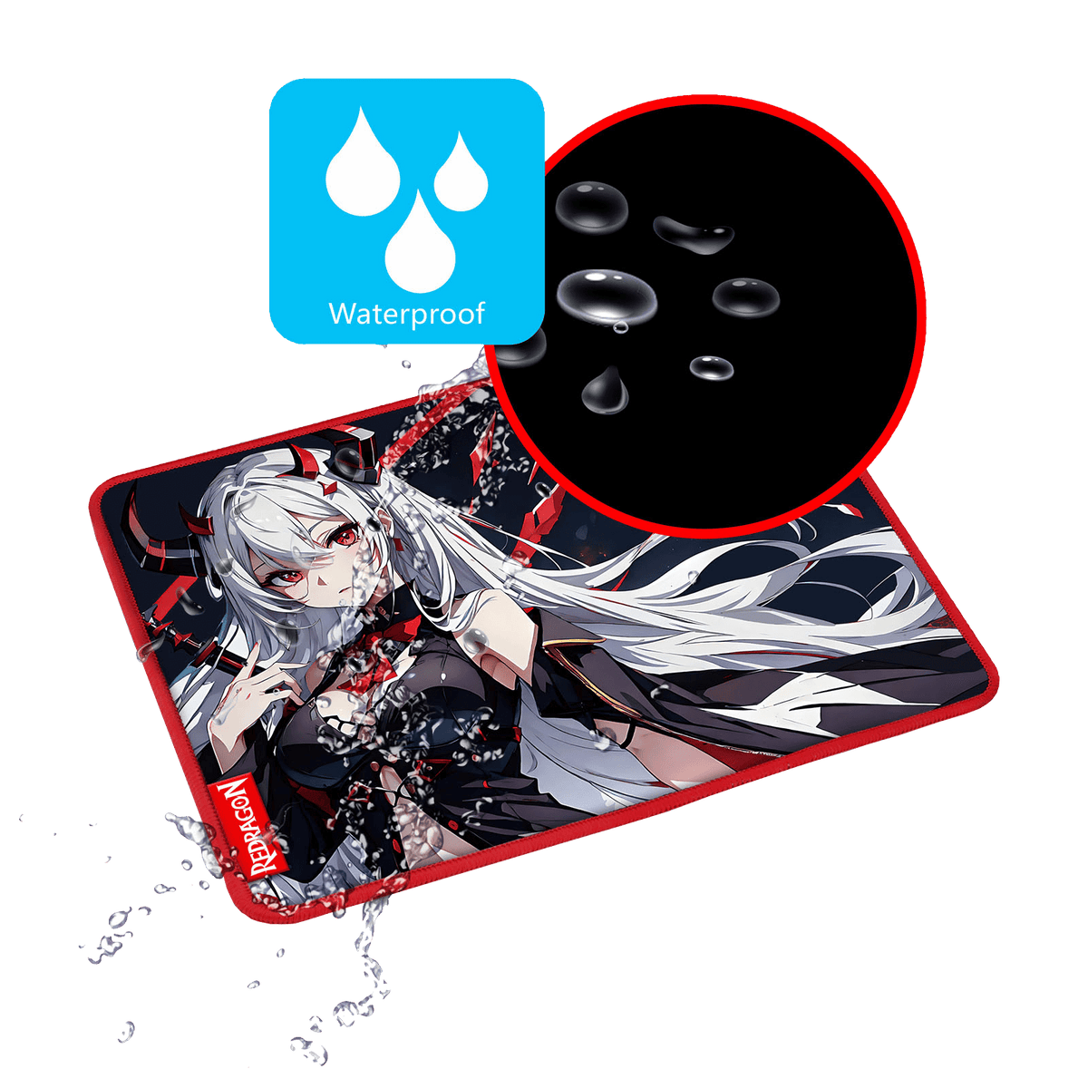 EISA P047 Waifu Gaming Mouse Pad/Desk Mat, image 16 of 18 - enlarged view