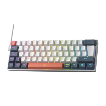 FIZZ K617 HE 60% Teclado Gaming Efecto Hall QWERTY - thumbnail 1