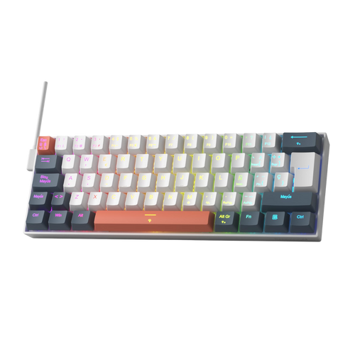 FIZZ K617 HE 60% Teclado Gaming Efecto Hall QWERTY