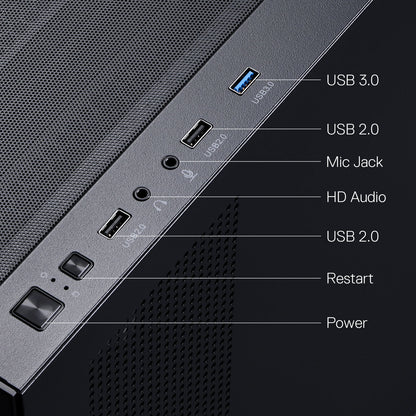 GRINDOR GC218M M-ATX Gaming PC Case - thumbnail 10