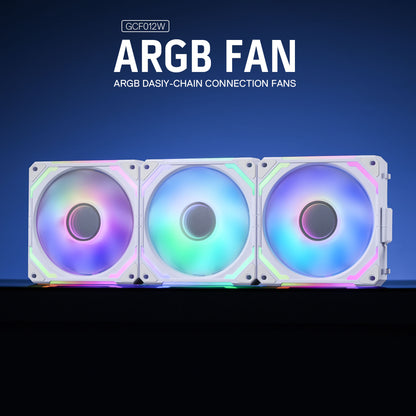 GCF012 Reverse 120mm ARGB PC Case Fan - thumbnail 10