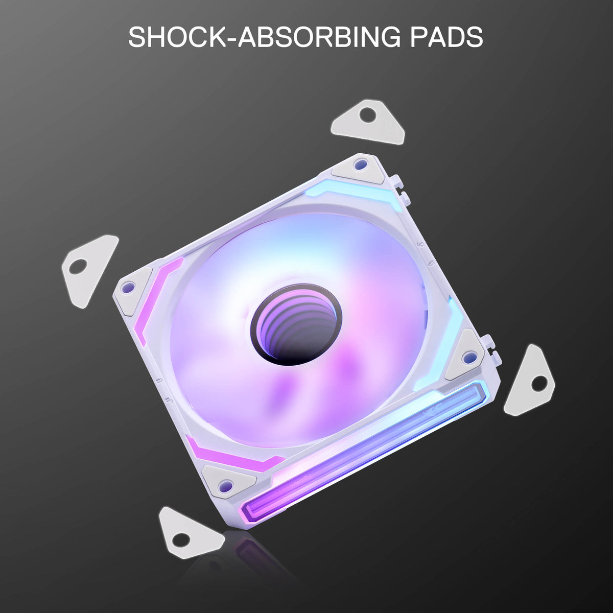 GCF012 Reverse 120mm ARGB PC Case Fan, image 15 of 16 - enlarged view